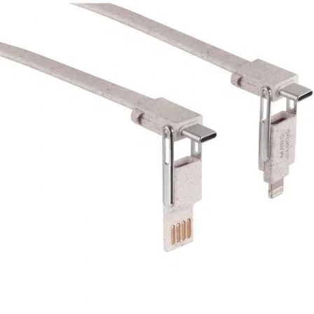 Mars Gaming MCA-ECO Pack 2 Cables USB 2.0 (Lightning, MicroUSB, USB-C, USB-A)